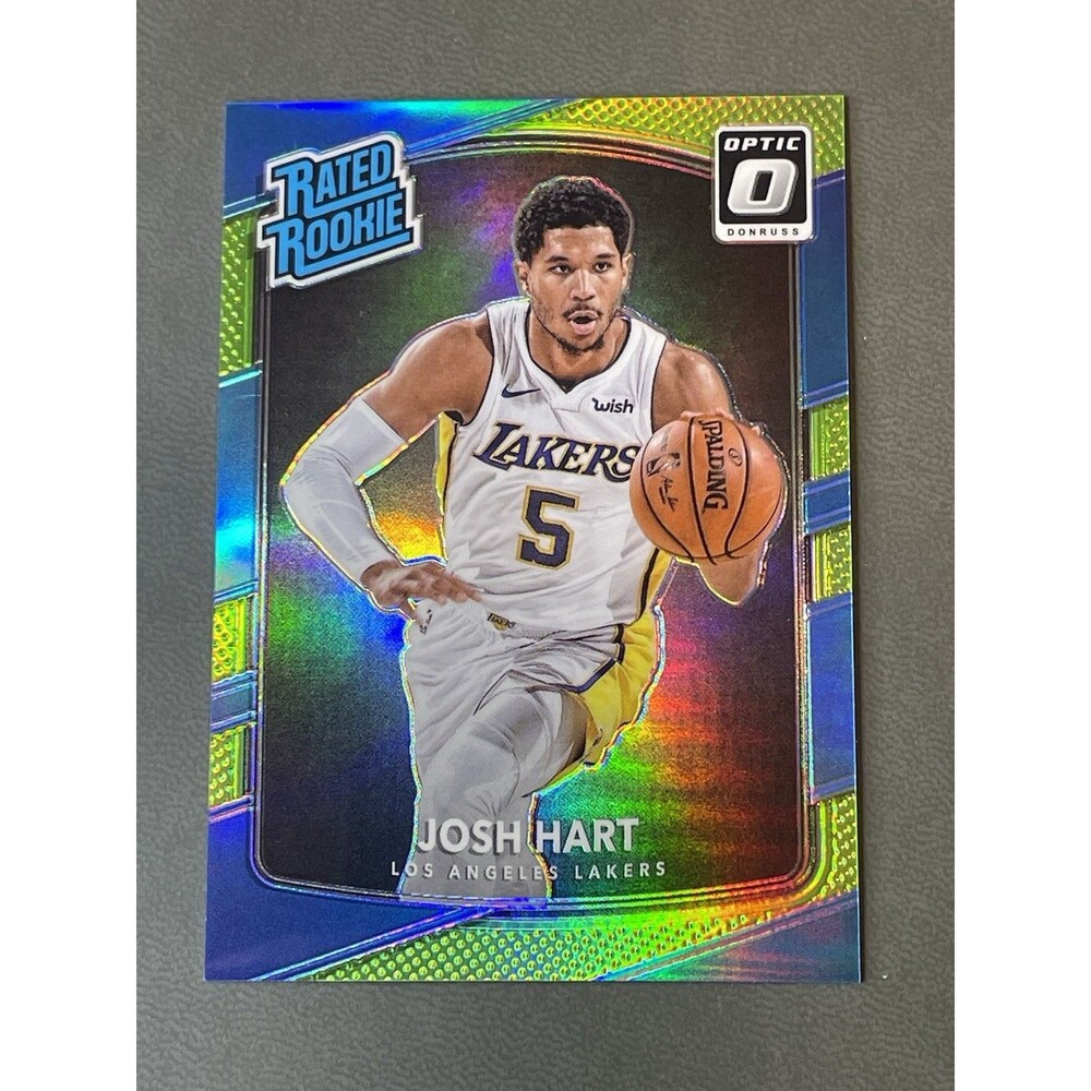 2017-18 Panini Donruss Optic - Rated Rookie Josh Hart #171 Lime Green Prizm /175